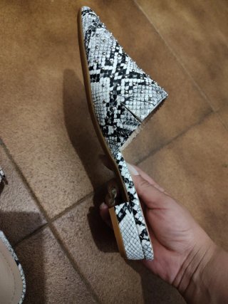 Zapatos planos Moda Plus serpiente talla 36