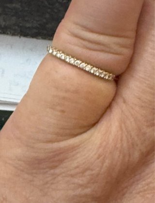 Anillo Oro 18k 16 Diamantes
