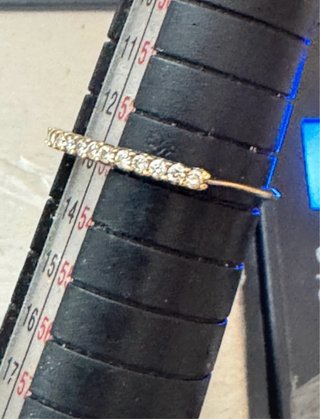 Anillo Oro 18k 16 Diamantes