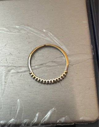 Anillo Oro 18k 16 Diamantes