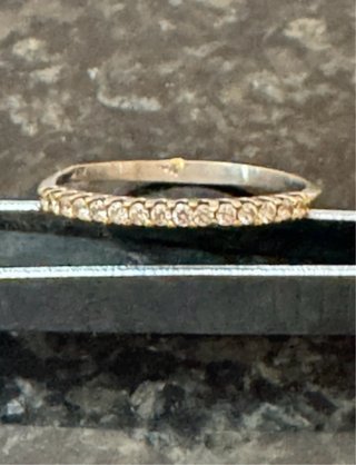 Anillo Oro 18k 16 Diamantes