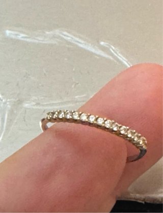 Anillo Oro 18k 16 Diamantes