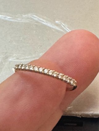 Anillo Oro 18k 16 Diamantes