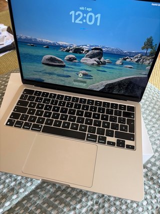 MacBook Air M2 16GB nuevo, AppleCare y caja