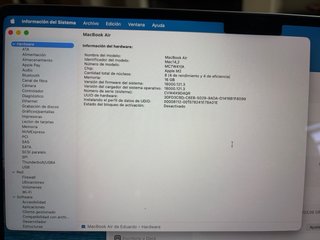 MacBook Air M2 16GB nuevo, AppleCare y caja