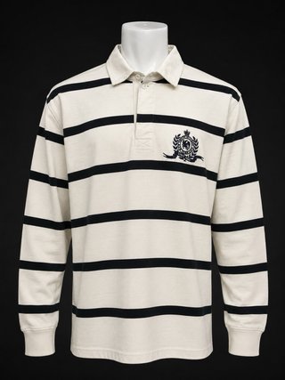 Polo Rugby Tommy Hilfiger Talla L Rayas