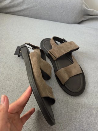 Sandalias Massimo Dutti Piel Marrón Talla 42
