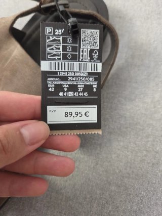 Sandalias Massimo Dutti Piel Marrón Talla 42