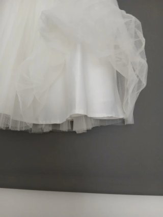 Abito bambina 4/5 anni bianco