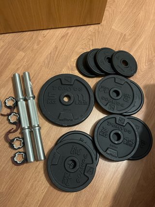 Mancuernas ajustables Decathlon