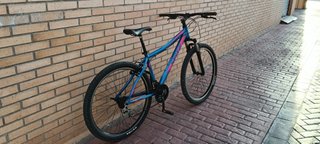 Bicicleta Montaña 27.5 Azul/Rosa