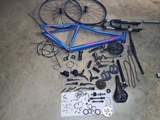 Bicicleta Montaña 27.5 Azul/Rosa