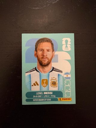 Cromo Messi