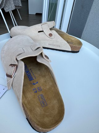 Birkenstock Boston Camoscio 43
