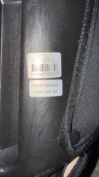Silla coche Infasecure con arnés