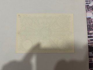 Billete 100 Liras patriotica Venezia 1848