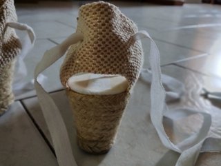 Espadrillas zeppa donna tg 37