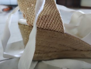 Espadrillas zeppa donna tg 37
