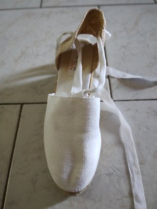 Espadrillas zeppa donna tg 37
