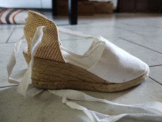 Espadrillas zeppa donna tg 37