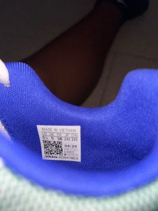 Scarpe Adidas uomo Taglia 38 Blu/Bianche