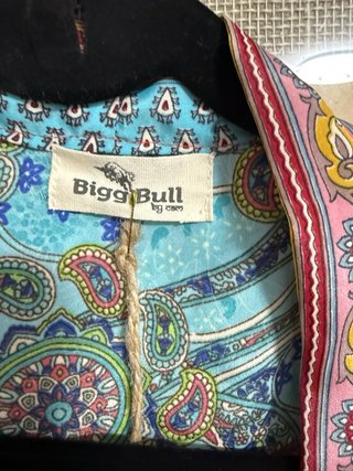 Kimono de seda estampado mujer