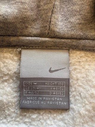 Sudadera Nike Gris Cremallera
