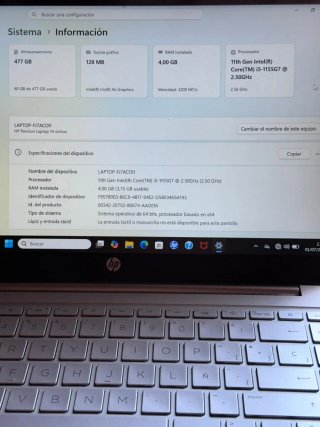 HP Pavilion 14-dv1xxx + custodia in ottime condizioni