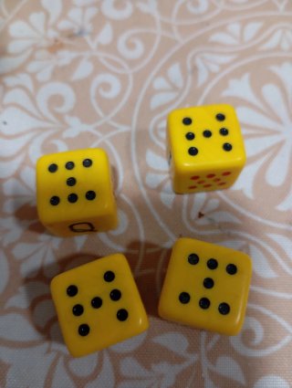 Dados Cutty Sark J, Q, K