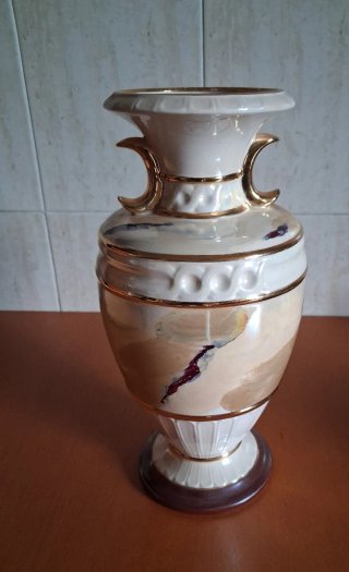 Jarrón Decorativo Cerámica y Porcelana