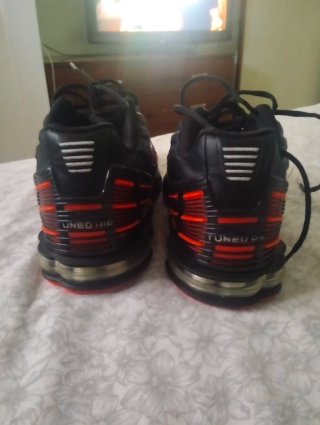 Zapatillas Nike TN Air Max Plus 3 Negras Rojas