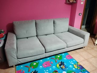 Divano letto Poltrone e Sofà grigio