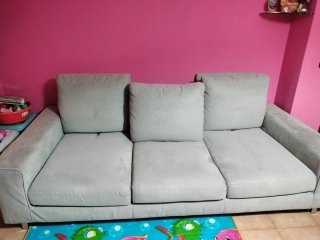 Divano letto Poltrone e Sofà grigio