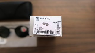 Gafas Ray-Ban Polarizadas Negras De Puente Doble