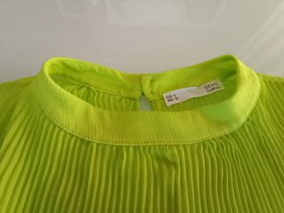 Blusa Sfera Verde Flúor Talla S