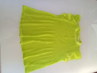 Blusa Sfera Verde Flúor Talla S
