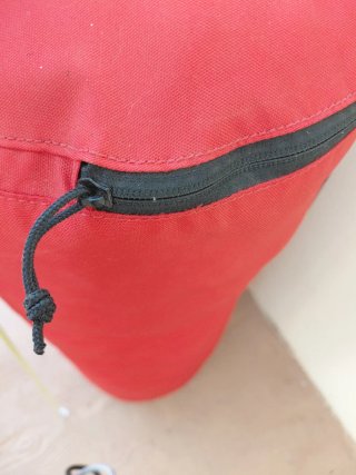 Saco Boxeo Decathlon Outshock PB850 Rojo