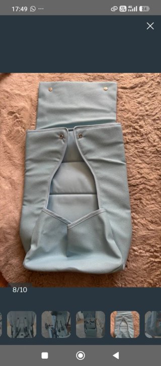 Silla de paseo bebé color azul claro adababy sol