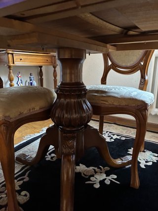 Mesa comedor clásica y 5 sillas Recoger en Ourense