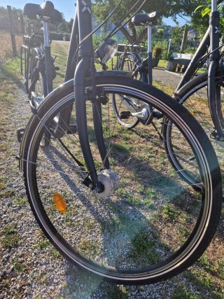 Bicicleta Paseo Btwin Elobs 920 Negra