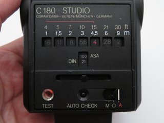 Flash Osram C180 Studio probado funciona