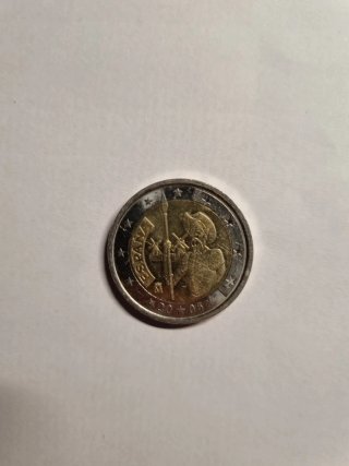 2 Euros España 2005 Don Quijote