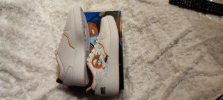 Zapatillas Naruto Shippuden Blancas y Naranja 38