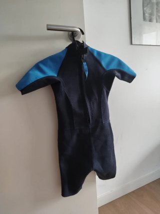 Neopreno Olaian 6 años negro/azul 1.5mm