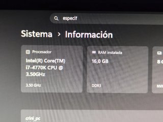 Kit PC: 16GB RAM + Placa MSI Z97 + Intel i7