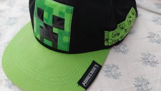 Berretto Minecraft Creeper Bimbo