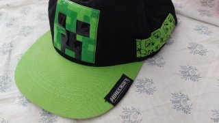 Berretto Minecraft Creeper Bimbo