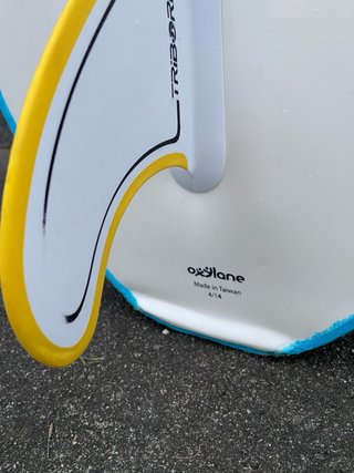 Tabla de surf espuma 5’7 Triboard Decathlon
