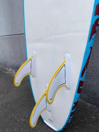 Tabla de surf espuma 5’7 Triboard Decathlon