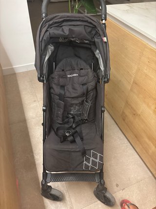 Silla de paseo Maclaren negra